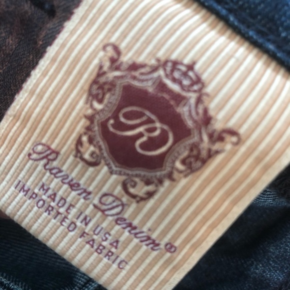 Raven Denim Blue Sadie Supreme Medium Jeans NWT - Picture 8 of 15